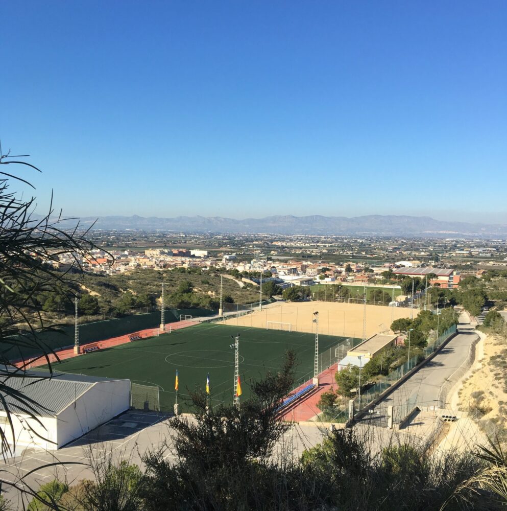 Alicante idrott och motion Rojales fotbollsplan